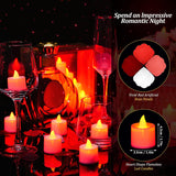 Pétalos de rosa artificiales Coume 6000 Pcs con 72 velas LED