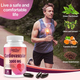 Suplemento Cardiovascular 3000MG Omega-3 y CoQ10 90 Cápsulas