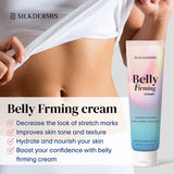 Crema reafirmante para la piel y celulitis para estómago