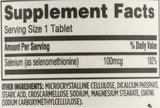 Suplementos Alimenticios de minerales selenio 120 unidades
