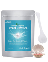 Polvo de Perla Fresca Orgánico, 100g - Cuidado Antienvejecimiento