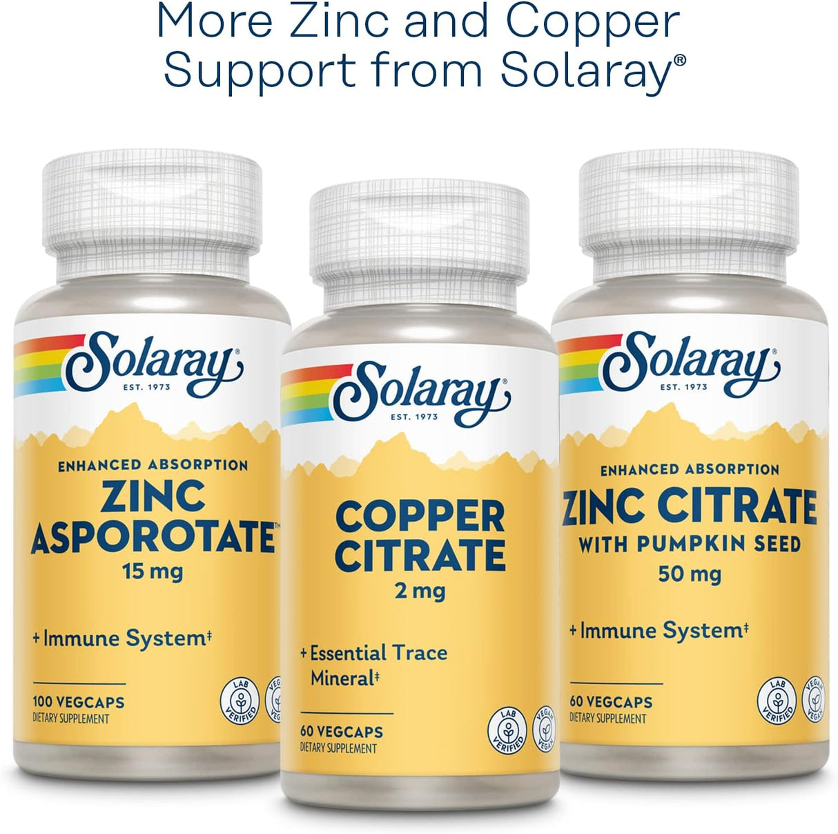 Suplementos de aminoácidos de cobre y zinc  apoyo saludable