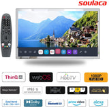 Televisor Espejo 32'' 4K Soulaca, WiFi, Alexa, Bluetooth, 2024