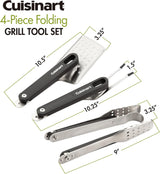 Set de Utensilios de Parrilla Cuisinart CGS-1000, 4 Piezas