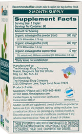 Cápsulas orgánicas energéticas y antiestrés de 670 mg