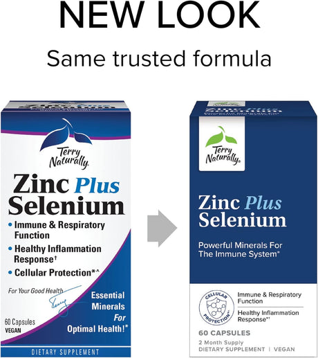 Suplementos Zinc Plus Selenio 60 und   Apoyo inmunológico