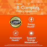 Miembros Mark Super B-Complex Tabletas, 300, Alto Potasio