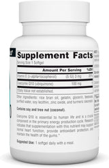 Coenzima Q10 Fuente Naturals Antioxidante 100 mg 90 cápsulas