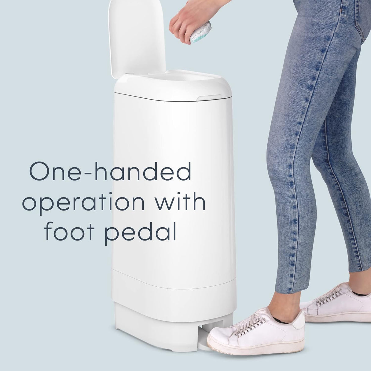 Pañalera Diaper Genie Signature con 1 Recarga y 18 Bolsas