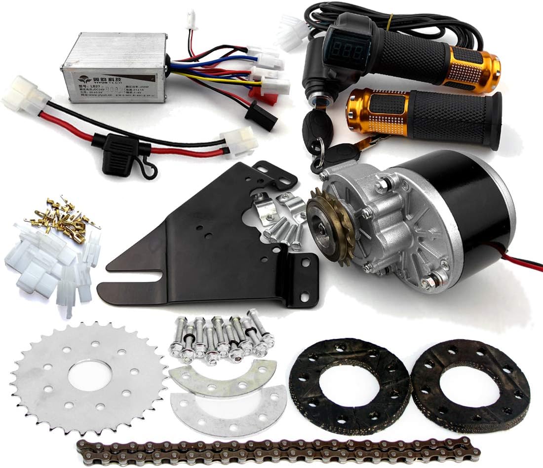 Kit de Conversión Eléctrica 24V36V 250W para Bicicleta Normal