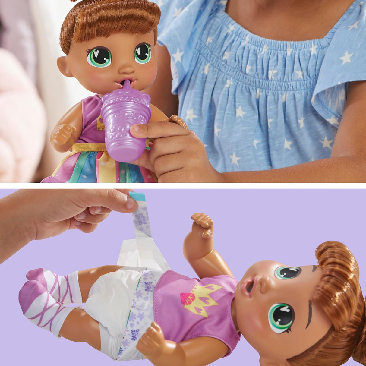 Muñeca Baby Alive Sophia Super BFF Dress Up, 11, Amazon Exclusive