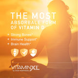 Suplemento OmegaXL Vitamina D3 5000 IU - 30 Softgels