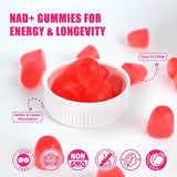 Suplemento de Gomas NAD+ 1000MG - Energía y Antienvejecimiento
