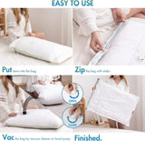 Bolsas de Vacío TAILI 8 Piezas Jumbo para Ropa y Ropa de Cama