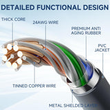 Cable Starlink Gen 3, Reemplazo 150ft, Resistente al Agua