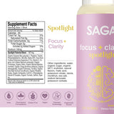 SAGA Focus Shots: Nootrópicos y Adaptógenos - 6 Paquetes