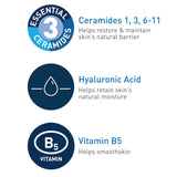 Suero de ácido hialurónico para la cara con vitamina B5