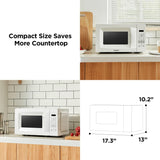 Microondas de Encimera COMFEE, 0.7 Cu Ft, 700W, EM720CPL-PM