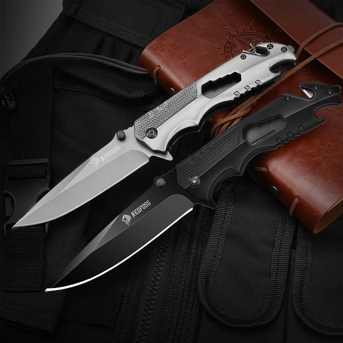 Cuchillo de bolsillo para hombres plegable multiherramienta