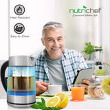 Teteras Eléctricas portátil digital NutriChef PKWTK75