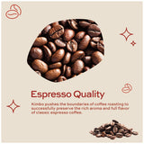 Café Molido Decaffeinato Kimbo Espresso - Sabor Suave 8.8 oz