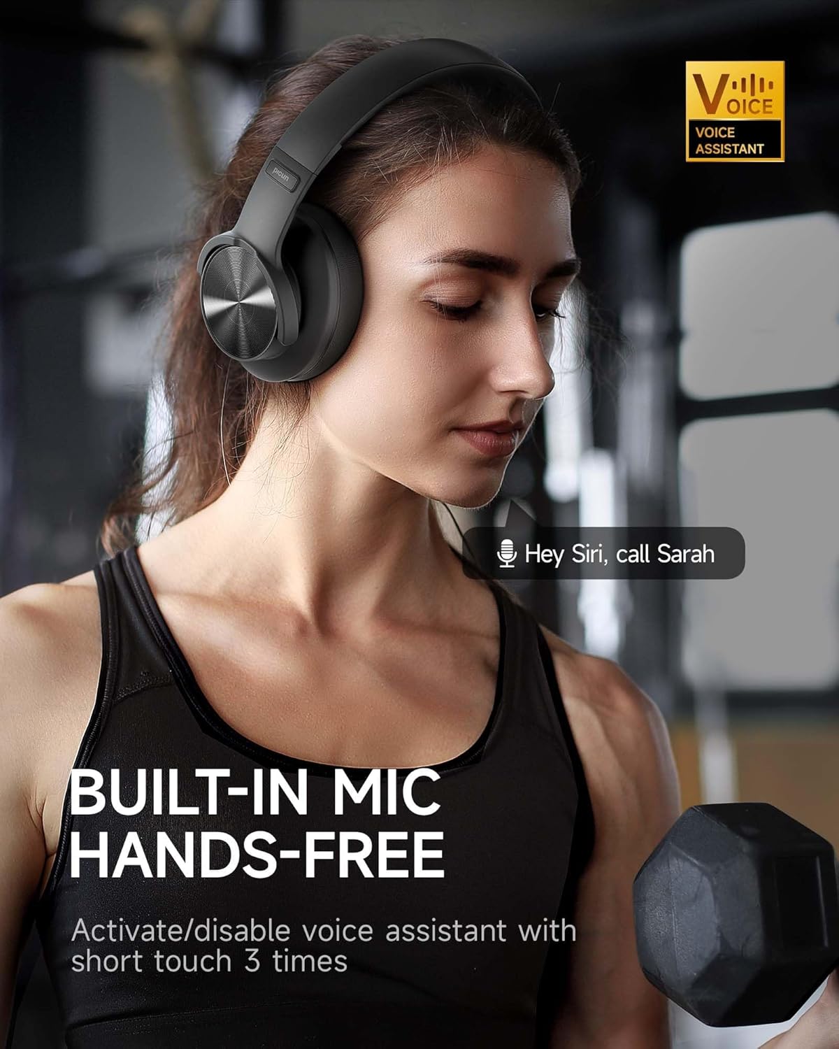 Auriculares Bluetooth Inalámbricos 120H, 3 Modos EQ, B8