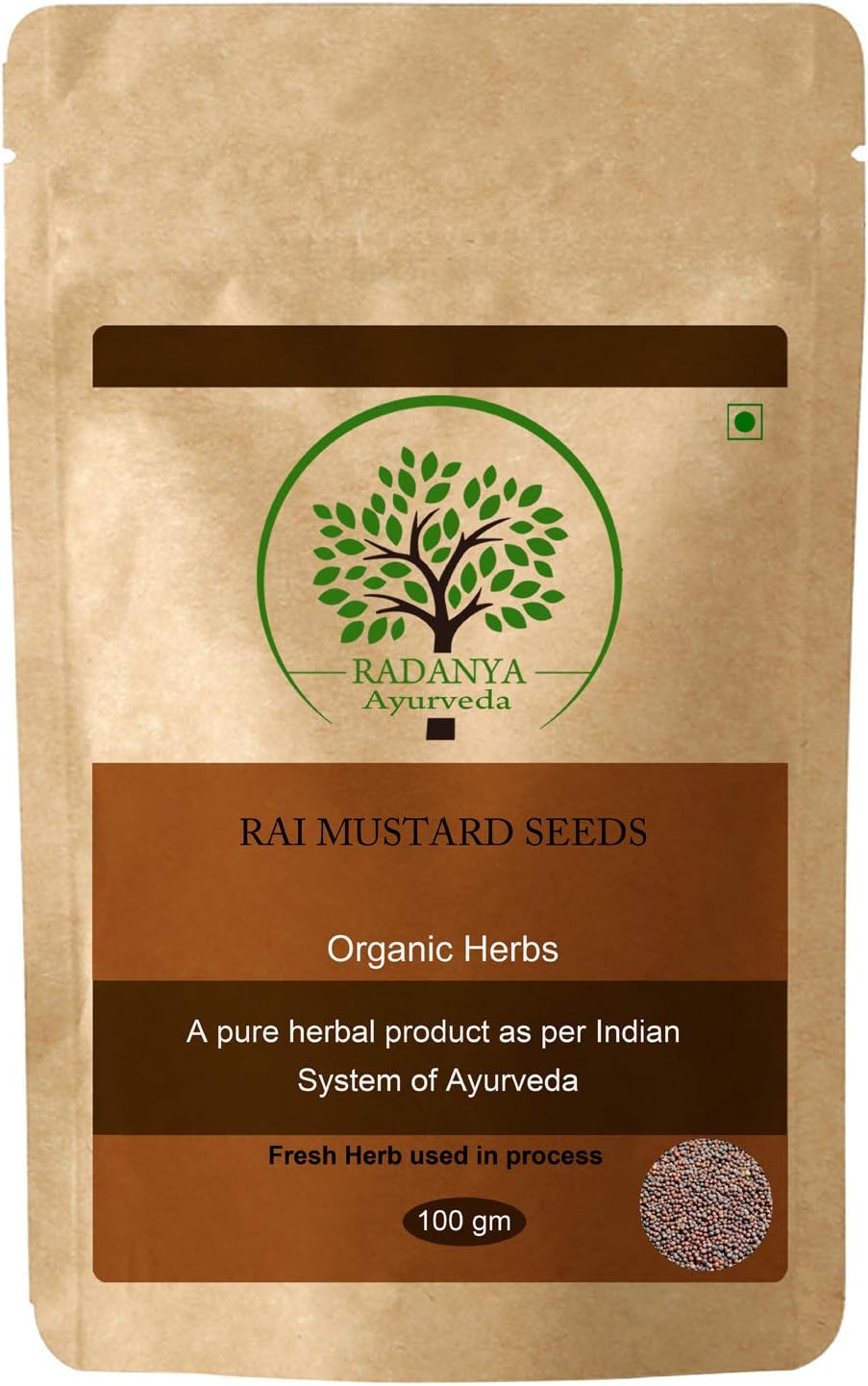 Semillas de Mostaza 100% Naturales | Rai Seeds - 500g