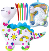 DRAWMYTOY Peluche para colorear, para niñas pequeñas