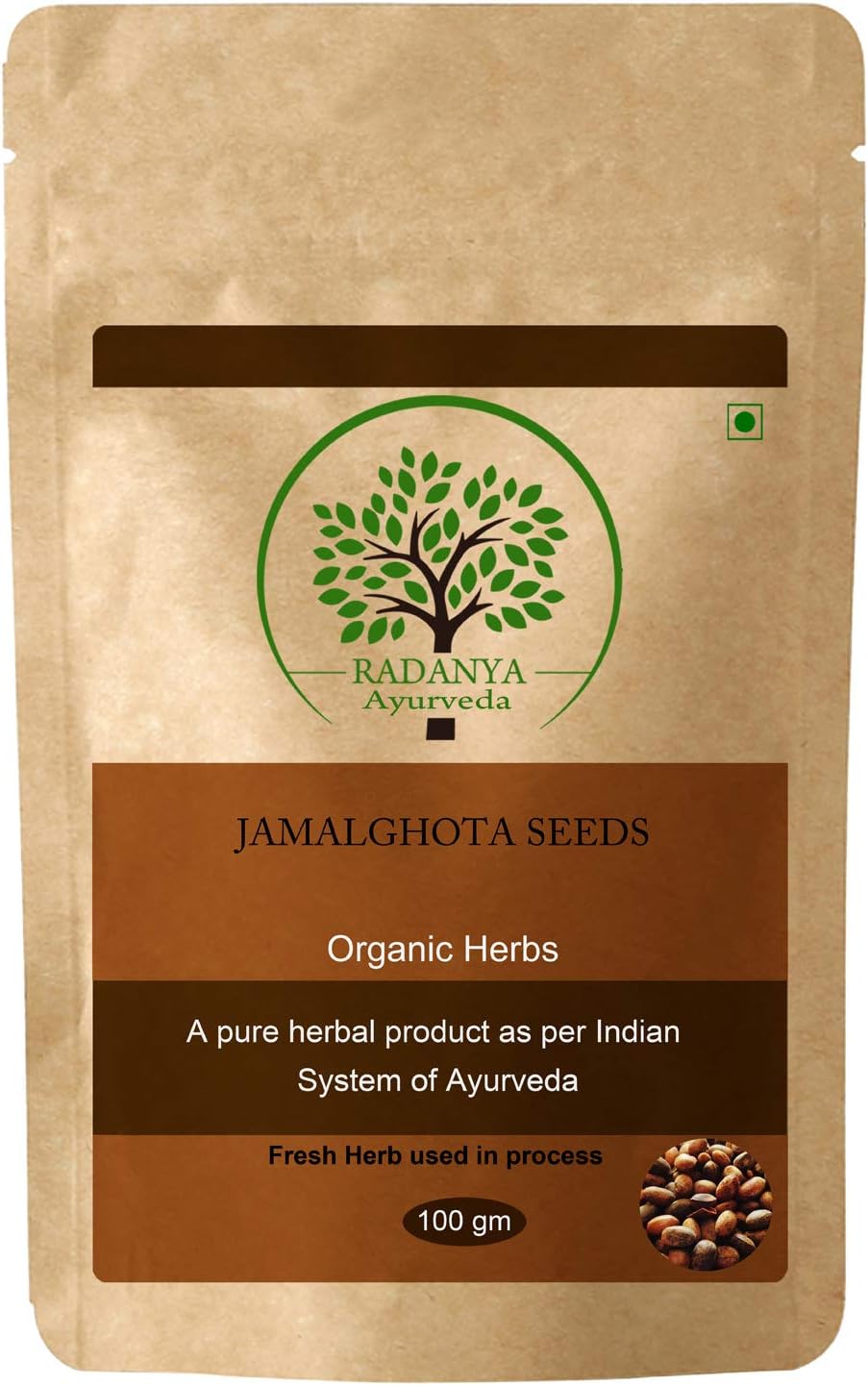 Semillas Jamalghota 100% Naturales - Marca Premium 500g