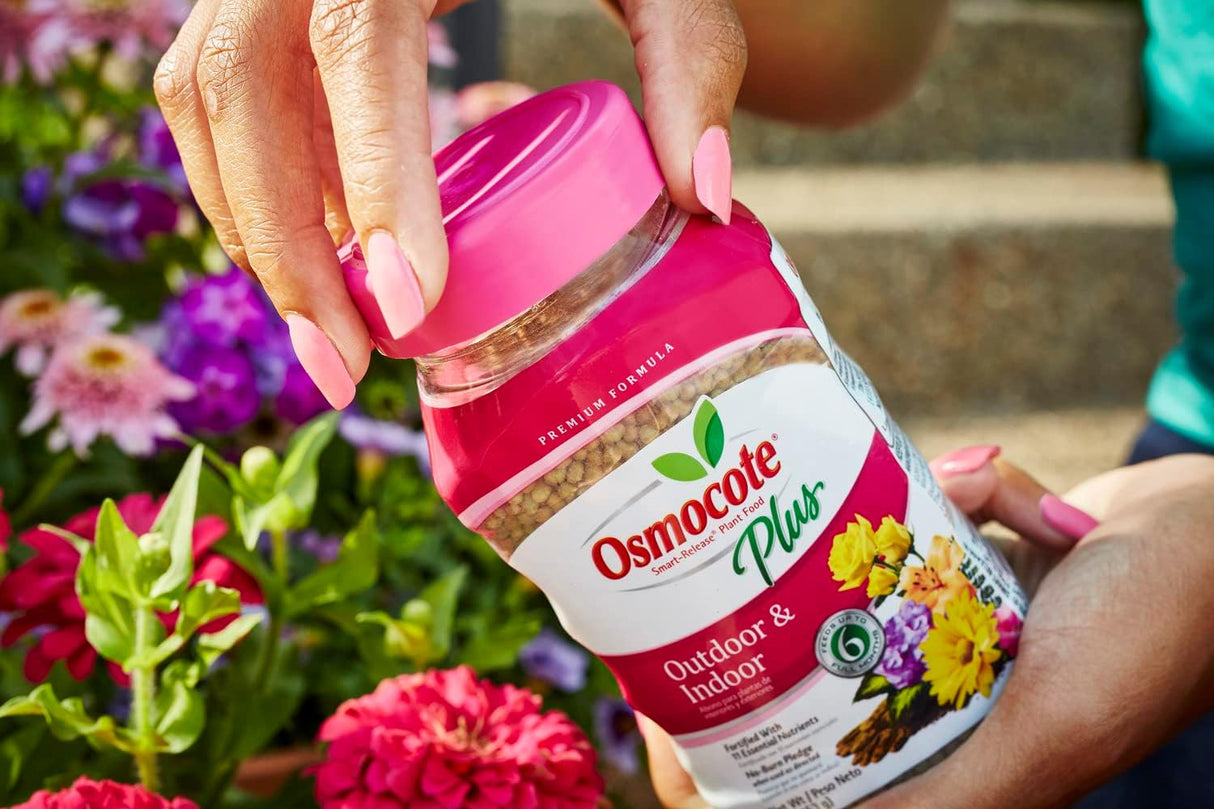 Fertilizante Osmocote para Plantas, Liberación Controlada, 1 lb.