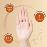 Vitamin D3 5000 K2 Virgin Coconut Oil NatureBell 240 Softgels
