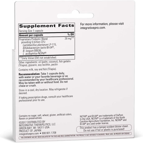 Suplementos Probiotic Pearls Advantage la salud intestinal