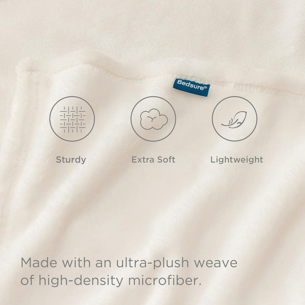 Manta Fleece Bedsure - Ligera, Suave, Microfibra - Throw Blanket