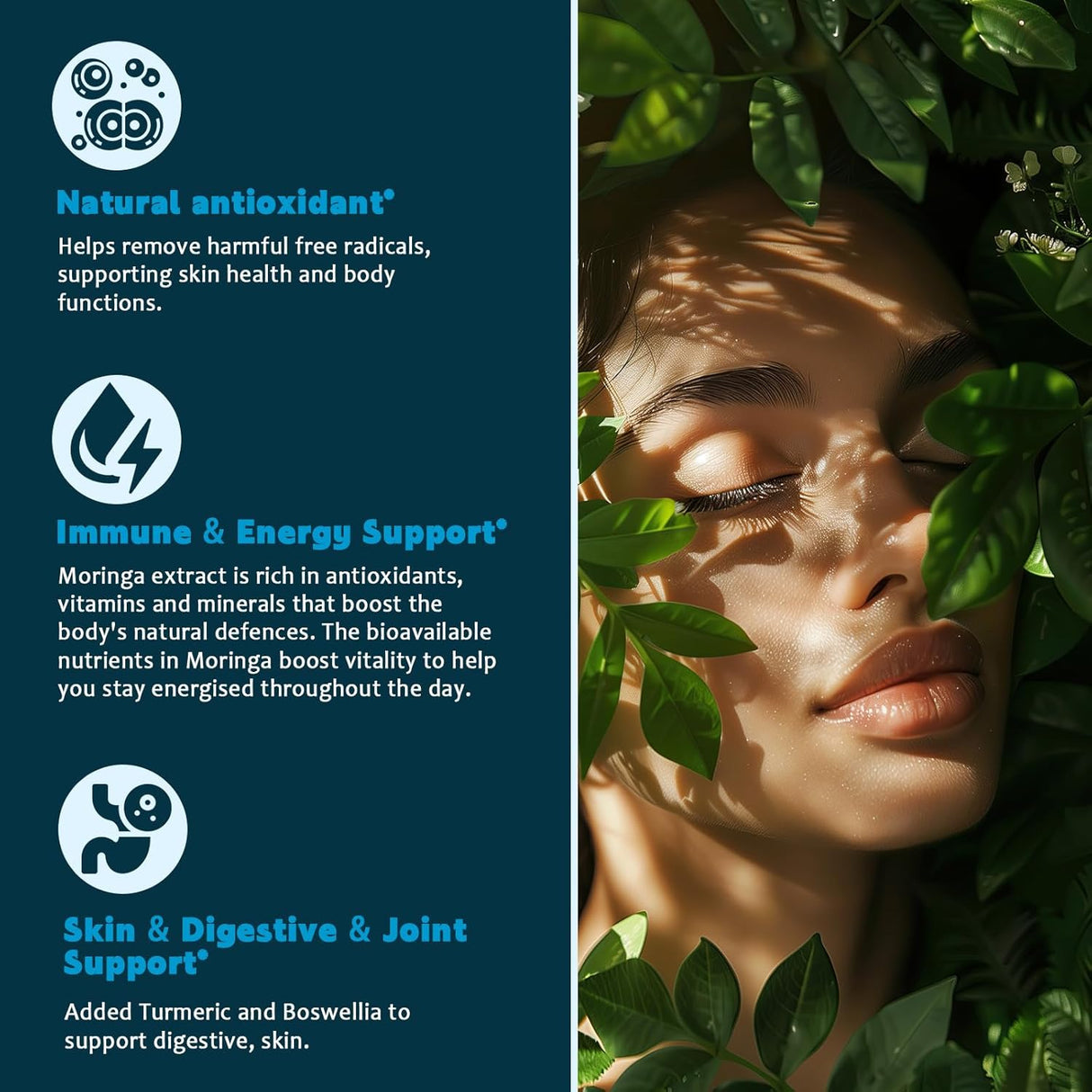 Moringa Orgánico Líquido 2pack Energía y Antiox 1oz