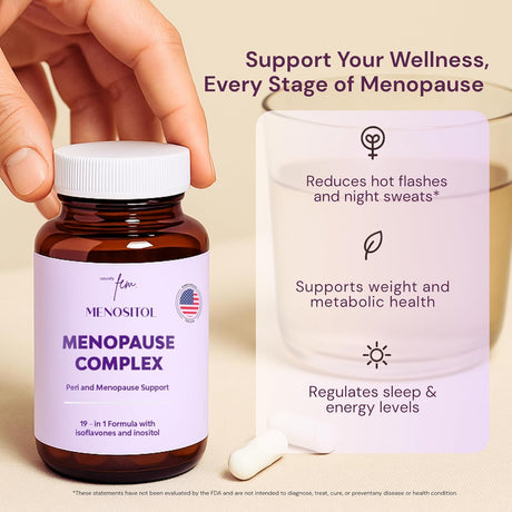 Inositol FEM Menositol 19 en 1 Suplemento Mujer 60Caps