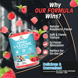 Gummies HMB Leucina para músculo 120u NutriFit