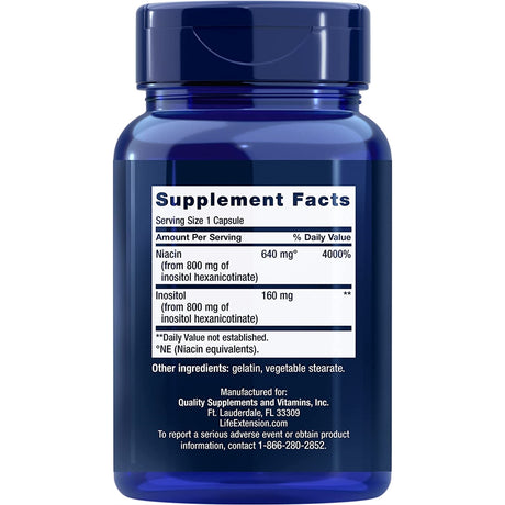 Suplemento Niacina 800mg 100 caps (Pack de 6)