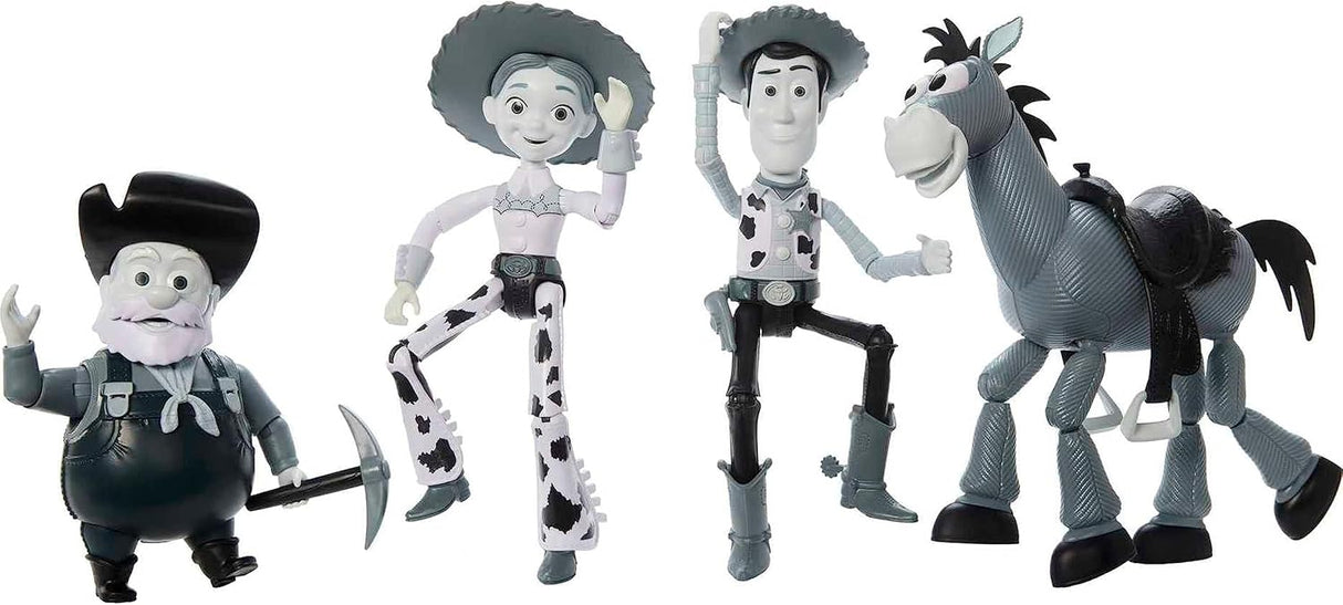 Set de Figuras Toy Story Mattel con Woody, Jessie, Bullseye y Pete