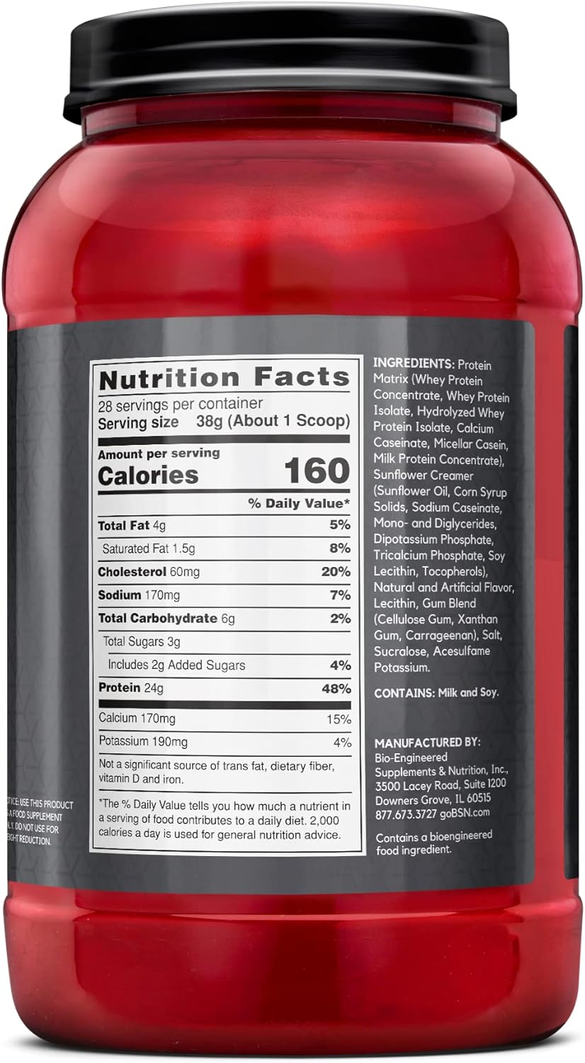 BSN SYNTHA-6 Edge Proteína en Polvo, 24g, Vanilla, 28 serv.