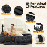 Cama para humanos SWITTE, tamaño grande, 71x47x13, lavable