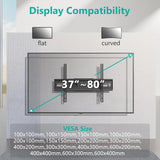 Soporte de pared para TV para la mayoría de tV curvos planos