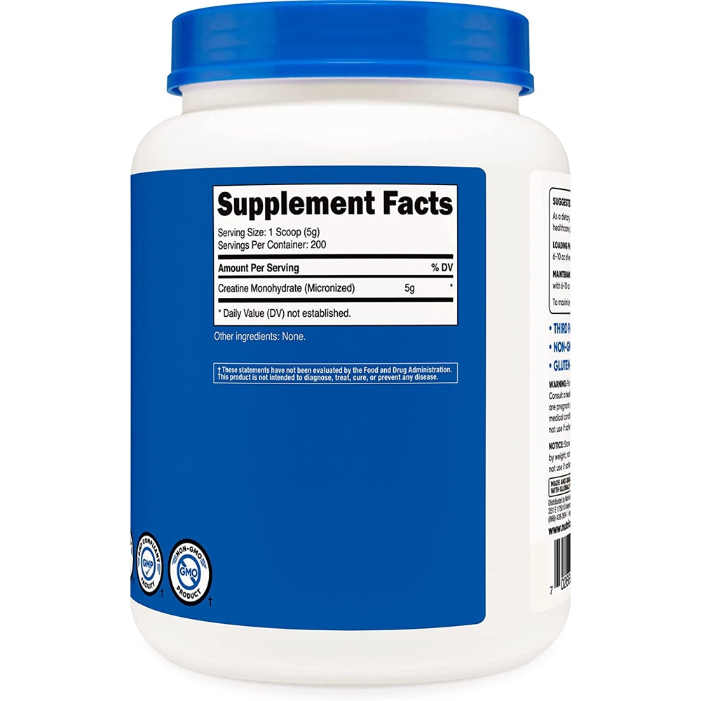 Suplementos Alimenticios Monohidrato de creatina