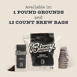 Café Frío Bizzy Decaf 100% Arábica 1 LB Proceso de Agua