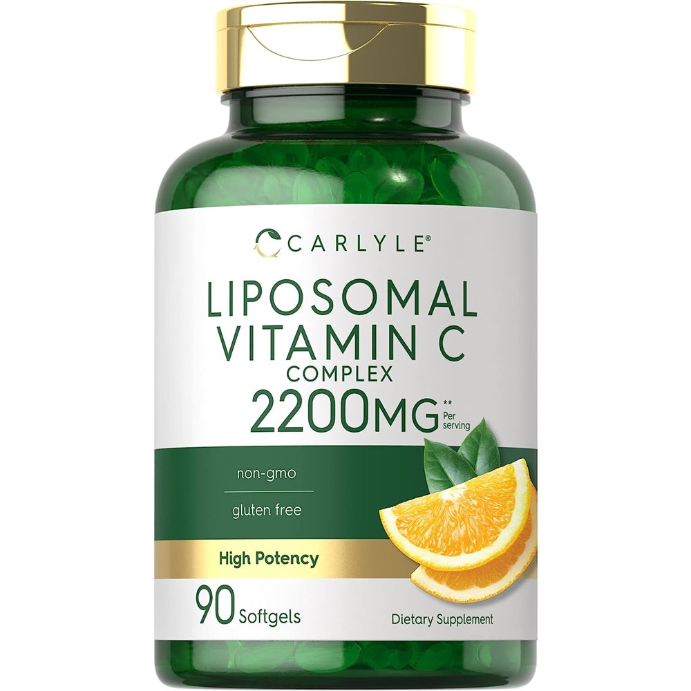 Suplementos  Vitamina C liposomal  2200 mg 90 und sin gluten