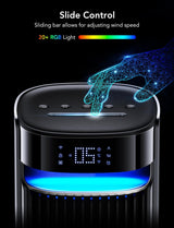 Ventilador Torre GoveeLife 42'', Control APP, 12 Velocidades