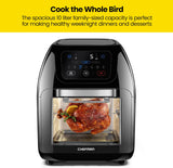 Freidora de aire multifuncional CHEFMAN, 10L, 17 presets, XL