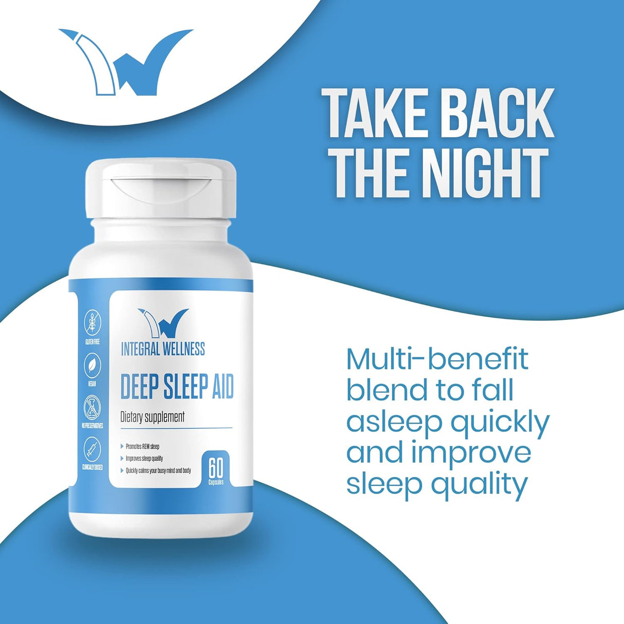 Bienestar Integral Ayuda para dormir profundo Sin melatonina