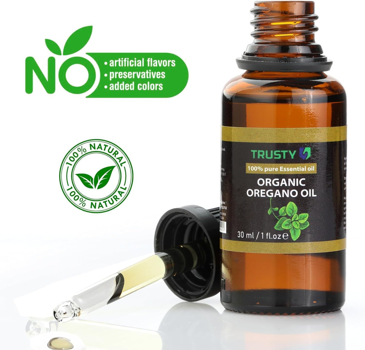 Aceite de Orégano Orgánico Concentrado para Salud Digestiva
