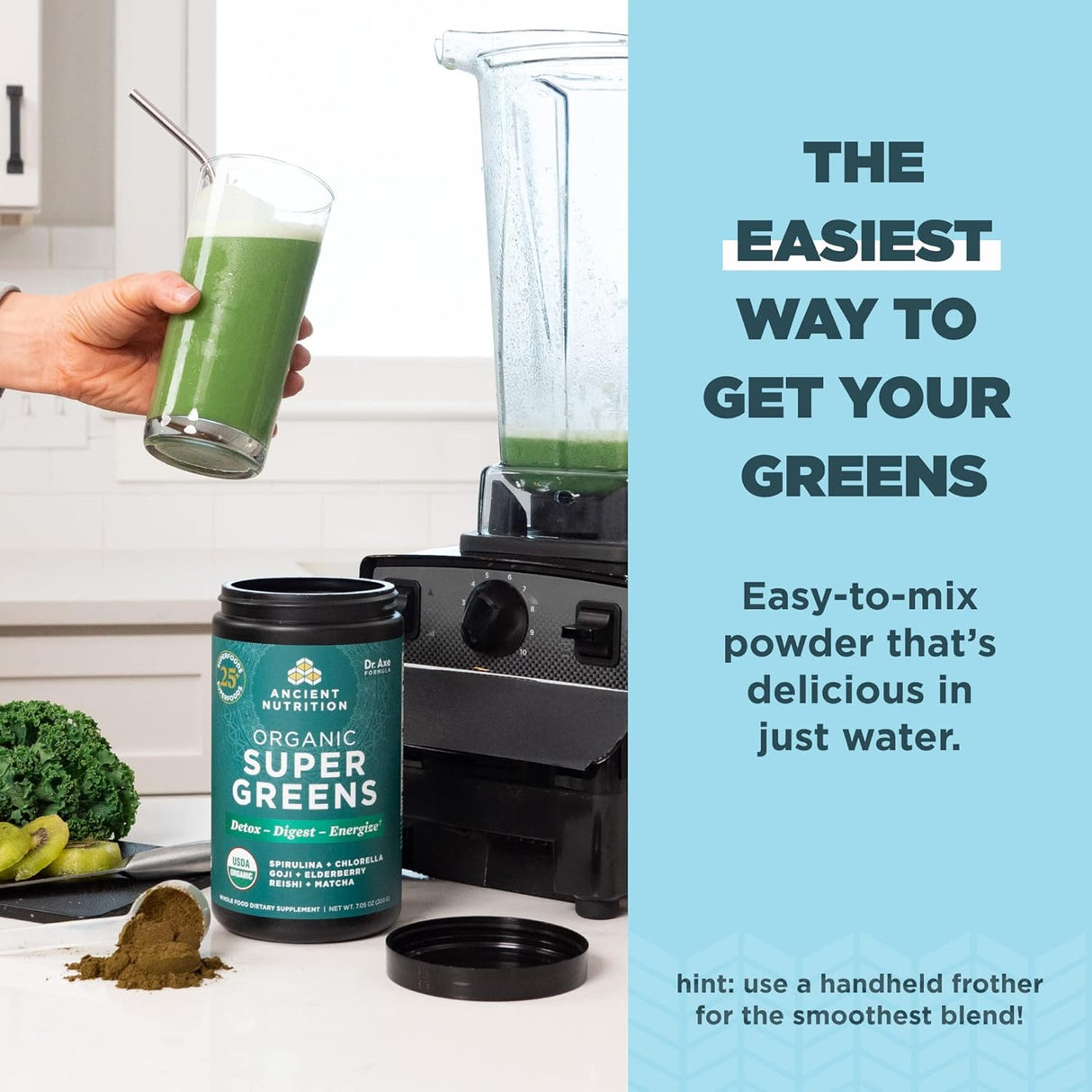 Polvo de Superfood con Probióticos y Enzimas Digestivas