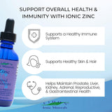 Suplementos  zinc iónico, 2 onzas